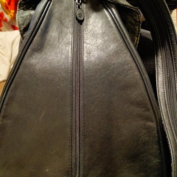 Attilio Giusti Leombruni Italian leather backpack